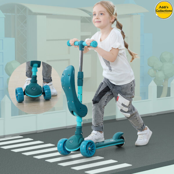 Adjustable Three-wheel Children Scooter